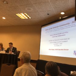 an image of a speaker panel presentation